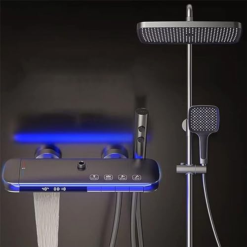 Large image for amazon product "BEITH Thermostatic UFO Shower System"