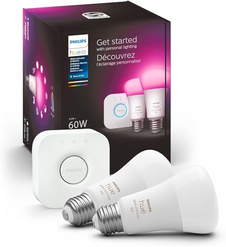 Large image for amazon product "Philips Hue Starter Kit"