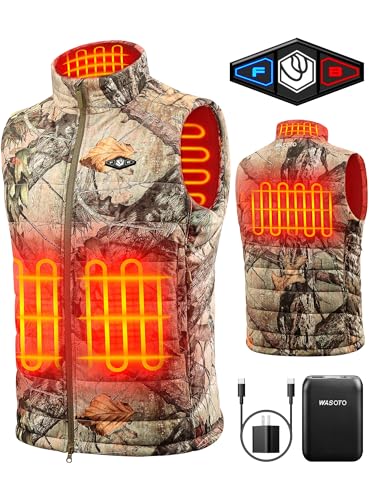 Large image for amazon product "WASOTO Heated Vest for Men"