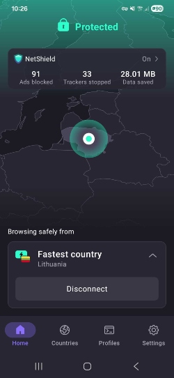 ProtonVPN-samsung-interface-2026