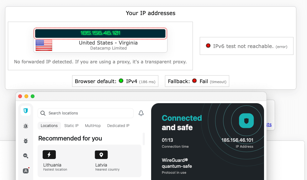 surfshark ip leak and dns tests 2026
