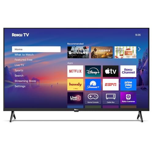 Large image for amazon product "Roku Smart TV 2025 – 40-Inch Select Series, 1080p Full HD TV – Rok…"