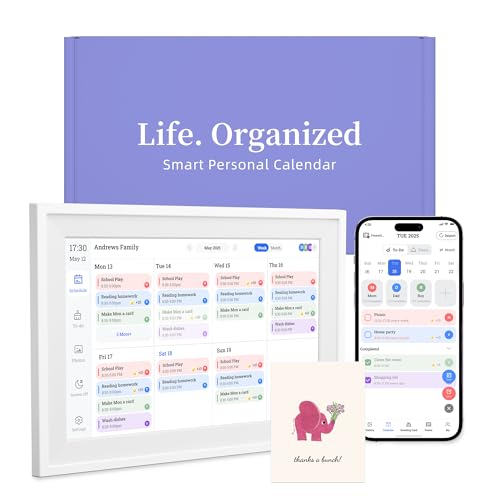 Large image for amazon product "Telonixium Smart Digital Calendar"