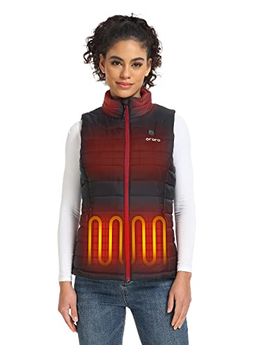 Large image for amazon product "ORORO Women's Lightweight Heated Vest"