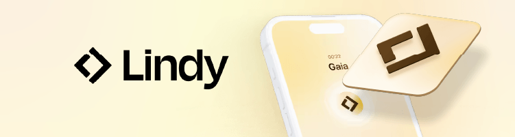 Lindy AI banner