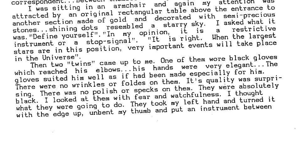 A screenshot of George Knapp's Soviet UFO dossier.