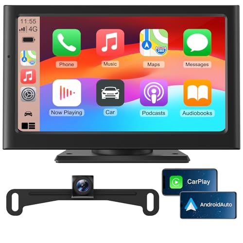 Large image for amazon product "Foxpark 7” Wireless Carplay Screen"