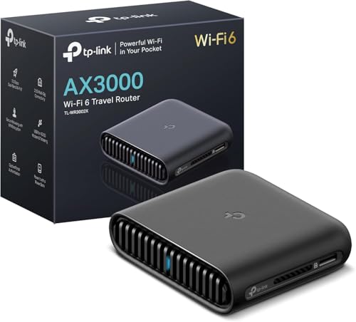 Large image for amazon product "TP-Link Roam 6 AX3000 Dual-Band Wi-Fi 6 Travel Router"