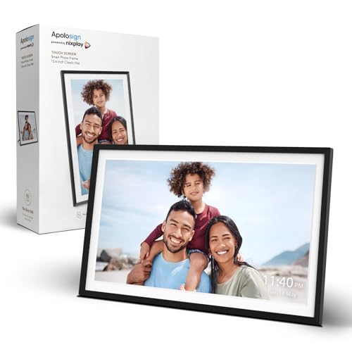 Large image for amazon product "ApoloSign Digital Picture Frame Powered by Nixplay"