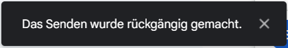 email zurueck geholt