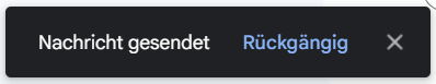 gmail rueckgaengig machen