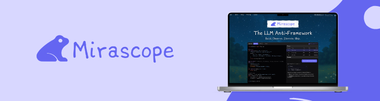 Mirascope Banner