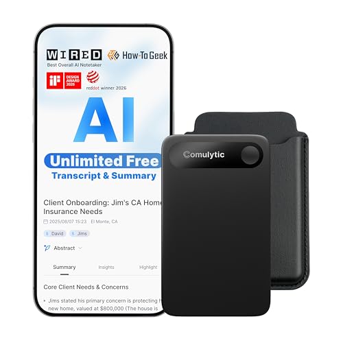 Large image for amazon product "Comulytic Note Pro AI Voice Recorder"