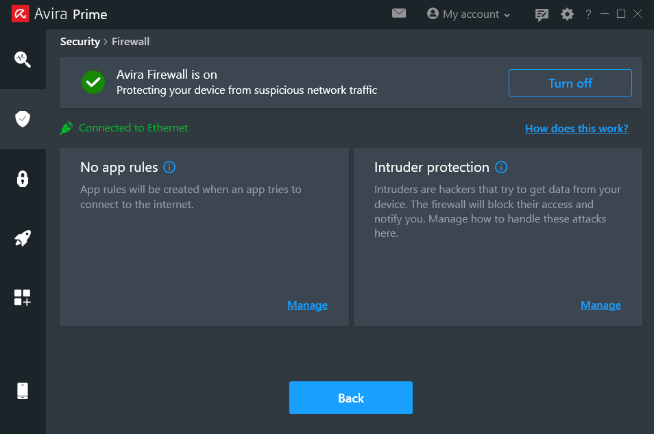 Avira Firewall