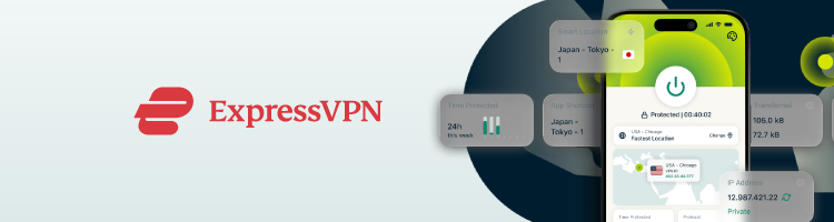ExpressVPN banner for korean tv
