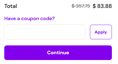Hostinger Horizons coupon box