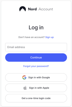 nordvpn login for rainbet uk