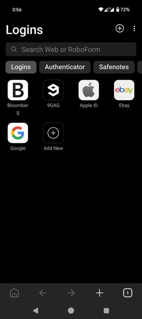 roboform mobile app