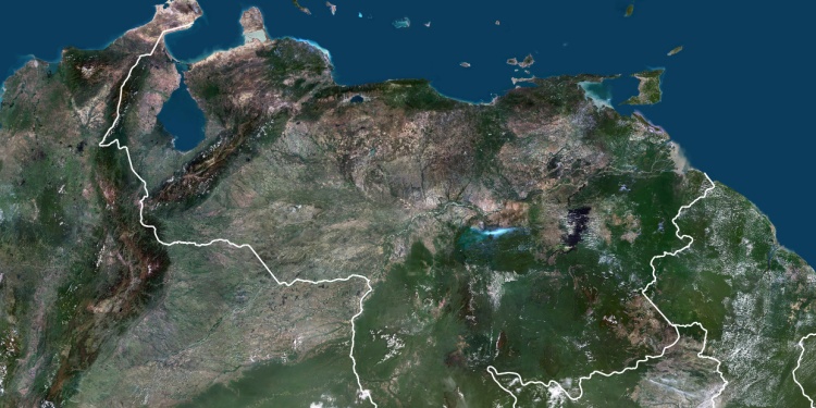 venezuela mapped