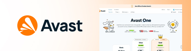 Avast One banner