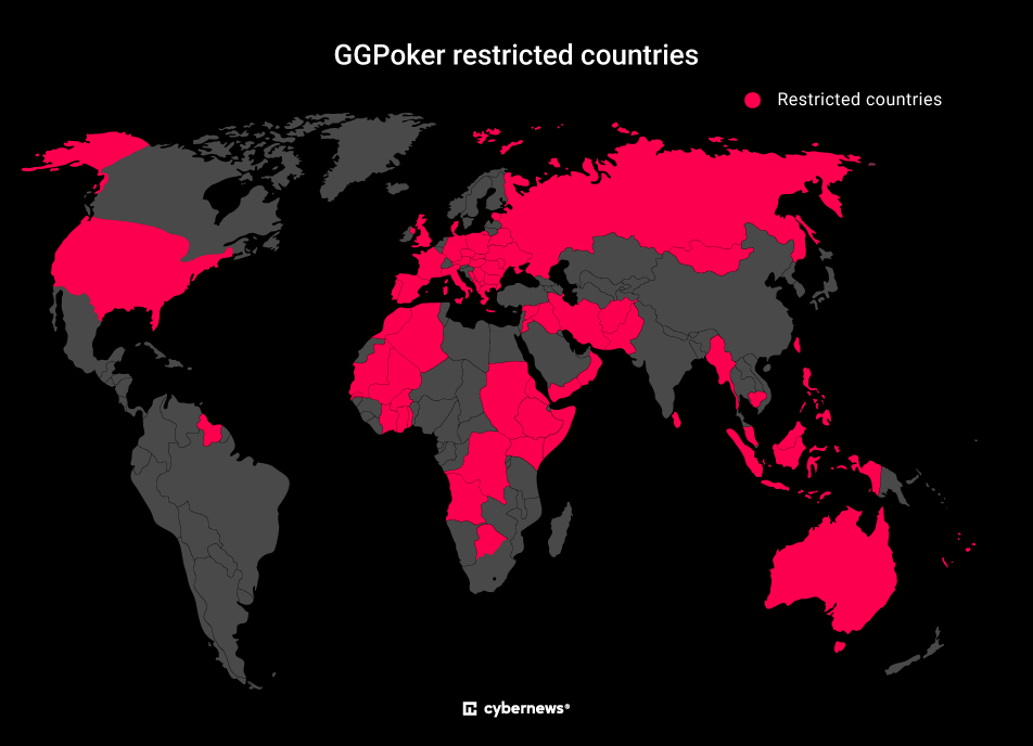 GGPoker restricted countries
