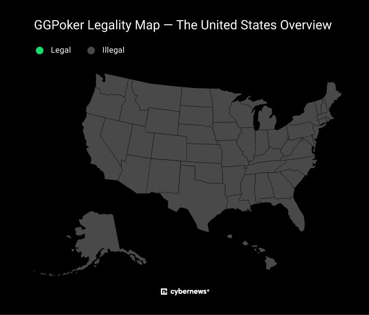 GGPoker restricted in USA