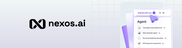 Nexos ai banner for best ai assistants