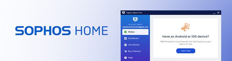 Sophos Home banner