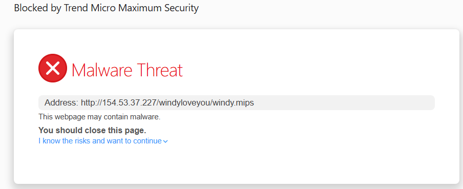 Trend Micro caught 1 of the 10 malware URL samples