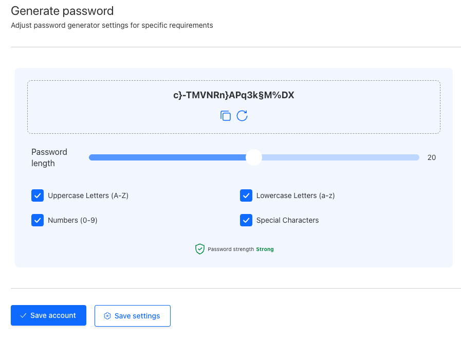 bitdefender securepass password generator