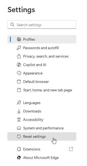 Browser cleanup on Chromium step 2