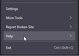 Browser cleanup on Firefox step 1