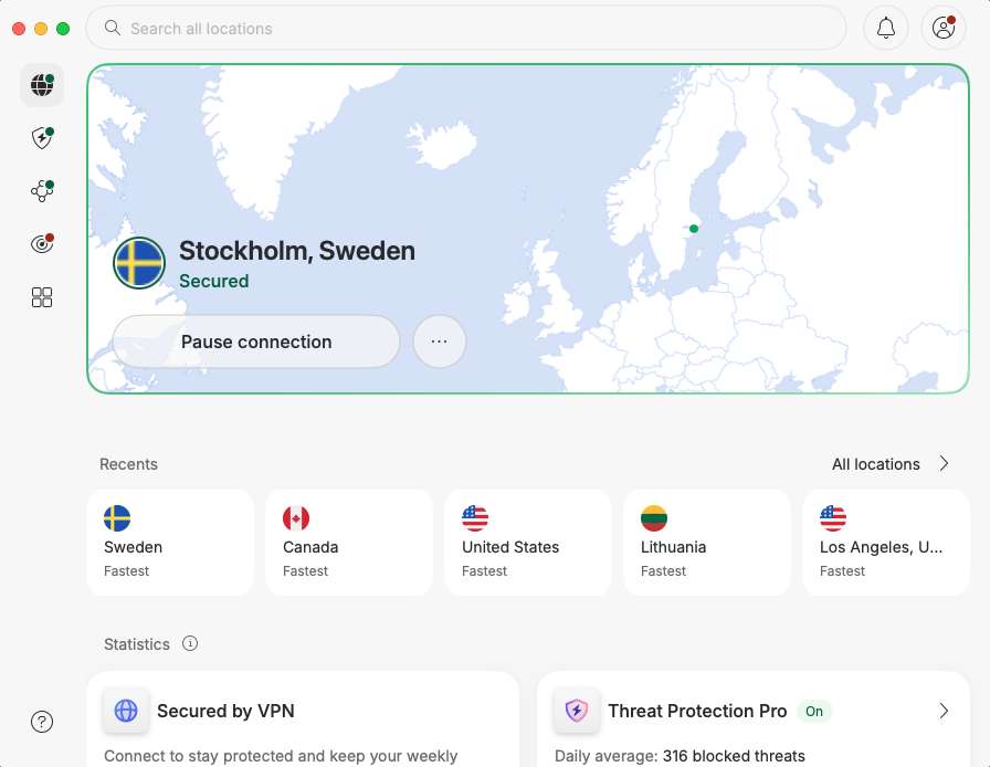 nordvpn how to connect to server
