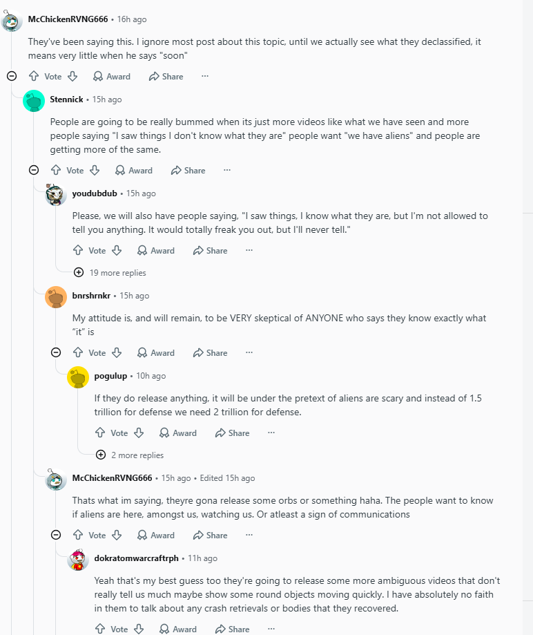 reddit ufo