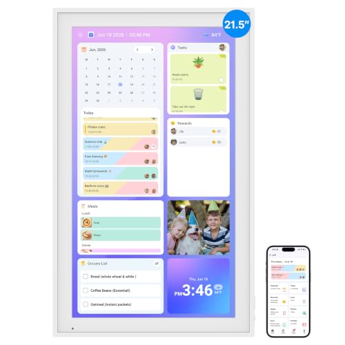 Large image for amazon product "BSIMB 21.5-inch Smart Digital Calendar"