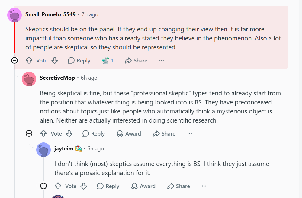 reddit reaction skeptics
