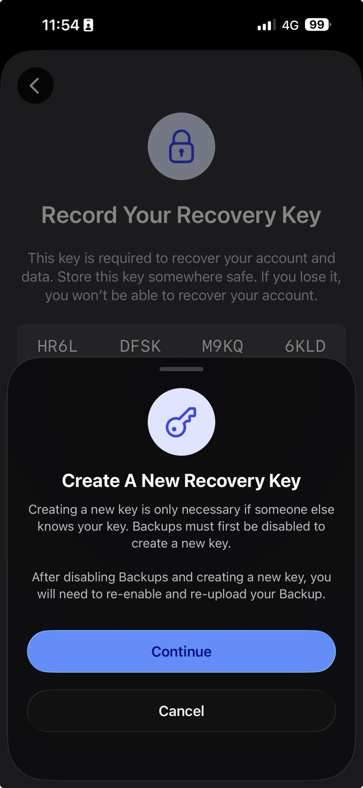 signal recovery