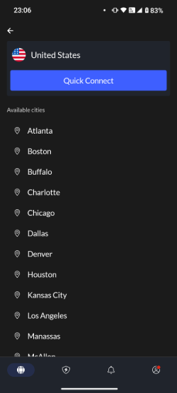 switching to another server nordvpn