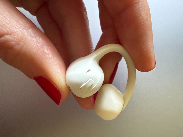 White Baseus earbud