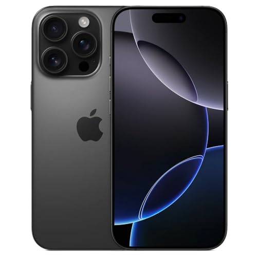 Large image for amazon product "Apple iPhone 16 Pro Max, 256GB, Black Titanium - Unlocked (Renewed)"