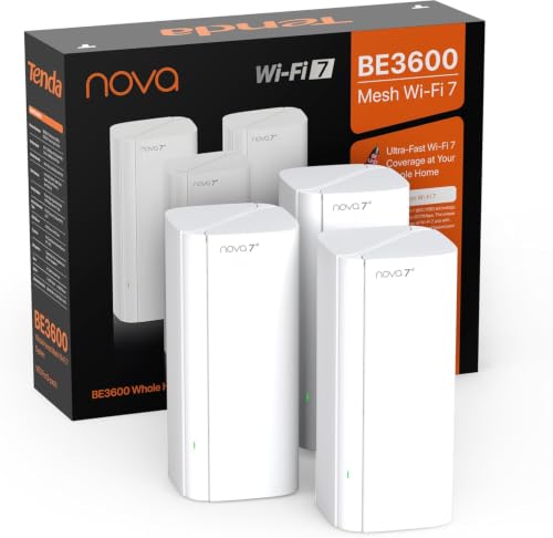 Large image for amazon product "Tenda WiFi 7 Mesh System BE3600"