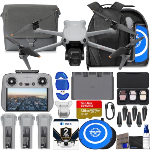 Large image for amazon product "DJI Air 3S Drone with RC 2 Fly More Combo 4K HDR"