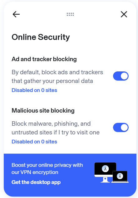 Aura ad blocker