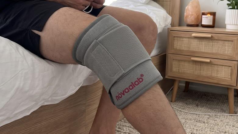Novaa Deep Healing Pad in use