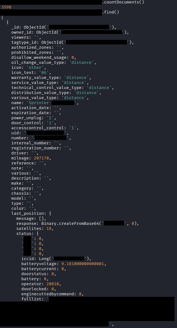 globalfleet data sample4
