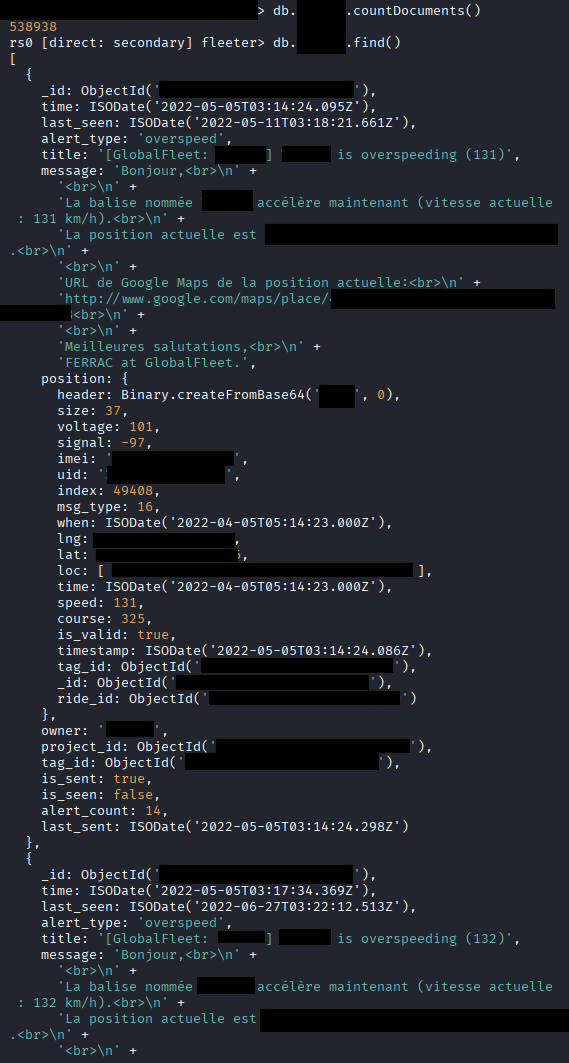 globalfleet data sample5