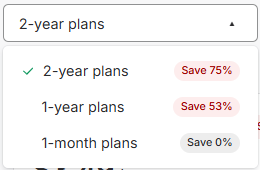 NordVPN plan durations