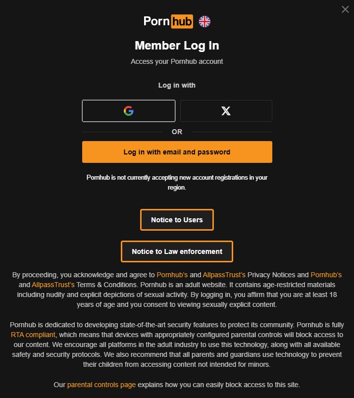 porn without age verification in the uk not working