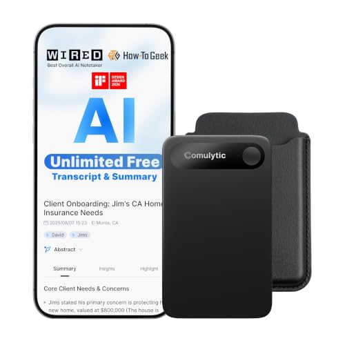 Large image for amazon product "Comulytic Note Pro AI Voice Recorder"
