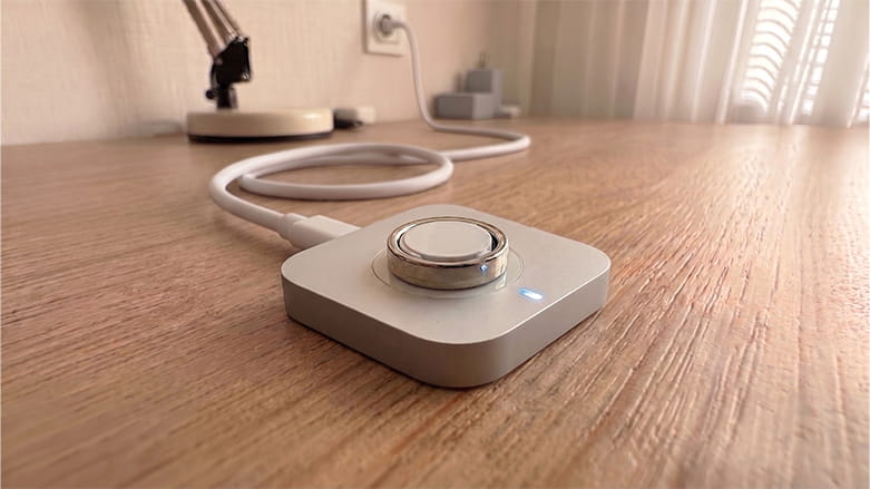 Oura Ring 5 charging dock with USB C connectivity